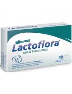 Lactoflora Salud Bucodental menta 30 Comprimidos 2