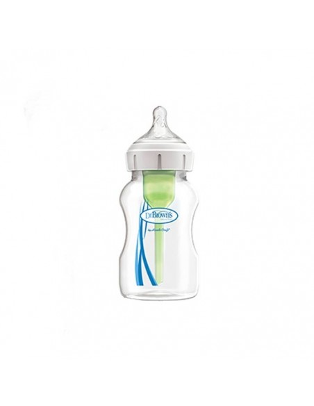 Dr. Brown's Biberón Boca Ancha Tetina Silicona 270ml