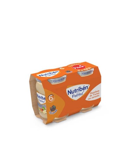 Nutriben Pack Potito Pera y Plátano 2X120g