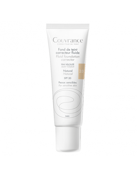 Avène Couvrance Maquillaje Fluido Natural 02