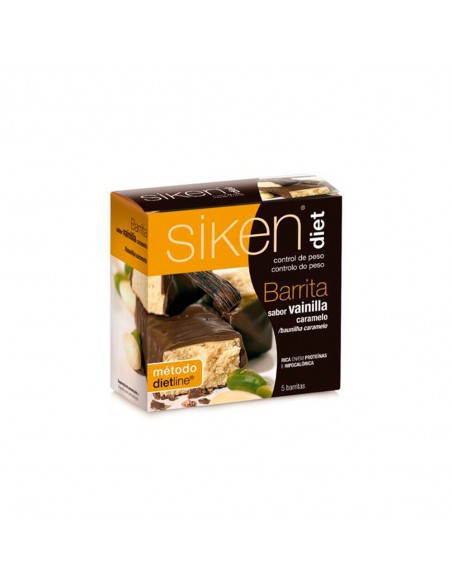 Siken Diet Barrita de Vainilla 5 unidades