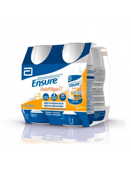 Ensure Nutrivigor Drink Vainilla 4x220ml