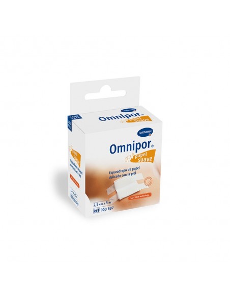 Omnipor Esparadrapo Papel 5X2,5 Cm