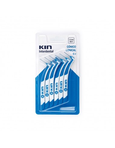 Kin Cepillo interdental cónico 6 unidades