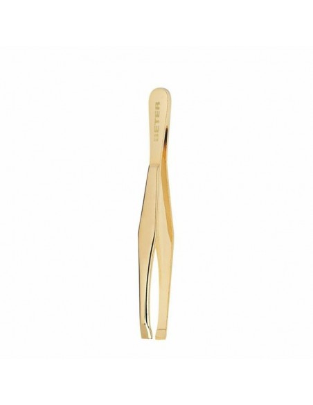 Beter Pinzas Depilar Oblicua Dorada 7,4 cm