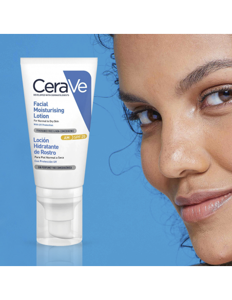 CeraVe loción Hidratante de rostro SPF 25 52 ml