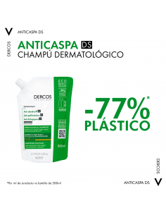 Vichy Dercos Technique Ecorefill Champú Anticaspa DS-Cabello seco 500 ml 2