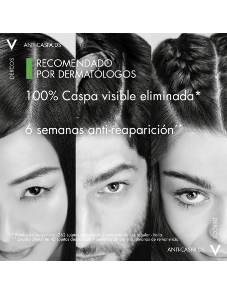 Vichy Dercos Technique Champú Anticaspa Grasa 200 ml