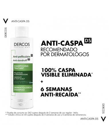 Vichy Dercos Technique Champú Anticaspa Grasa 200 ml