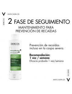 Vichy Dercos Technique Champú Anticaspa Grasa 200 ml 2