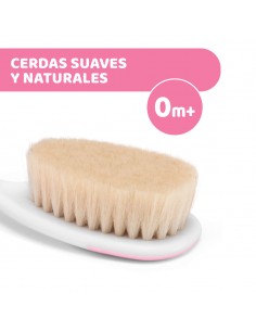 Chicco Cepillo y Peine Rosa 2