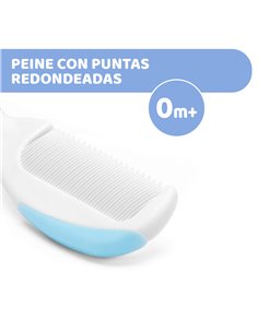 Chicco Cepillo y Peine Azul 2