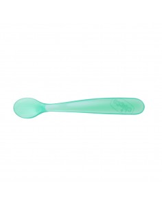 Chicco Cuchara Silicona Azul 2 Unidades 2