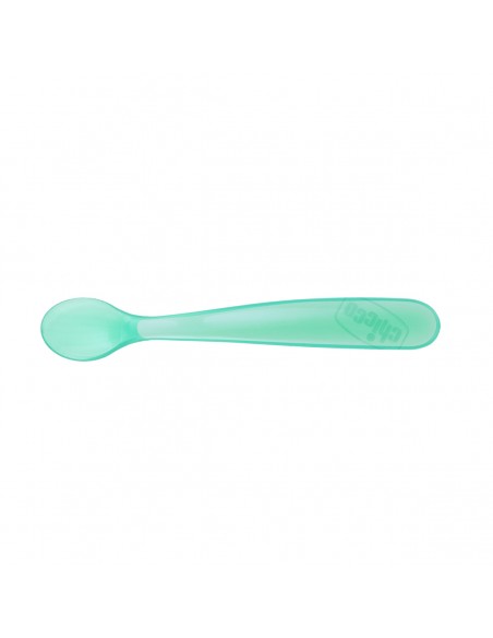 Chicco Cuchara Silicona Azul 2 Unidades
