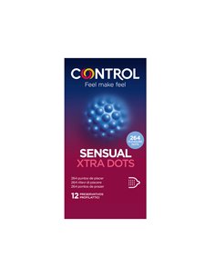 Control Preservativos Sensual Xtra Dots 12 unidades 2