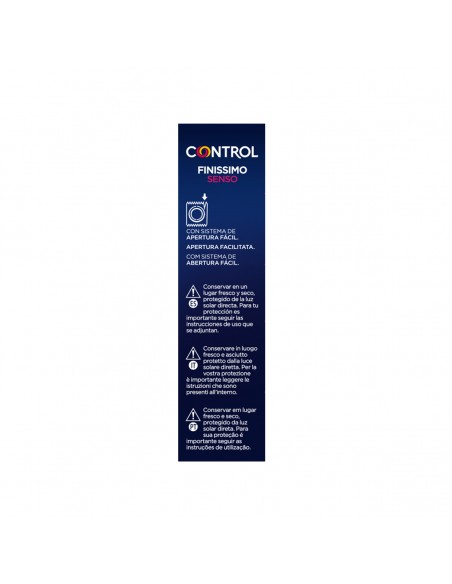 Control Finissimo Senso Preservativos 12 unidades