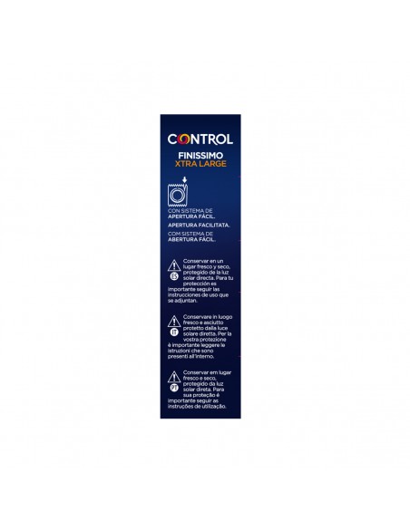Control Finissimo XL Preservativos 12 unidades