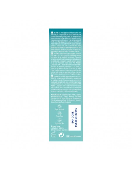 Control Gel de Masaje Hidratante Ice Feel 200 ml