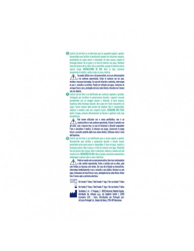 Control Gel Lubricante Aloe 75 ml