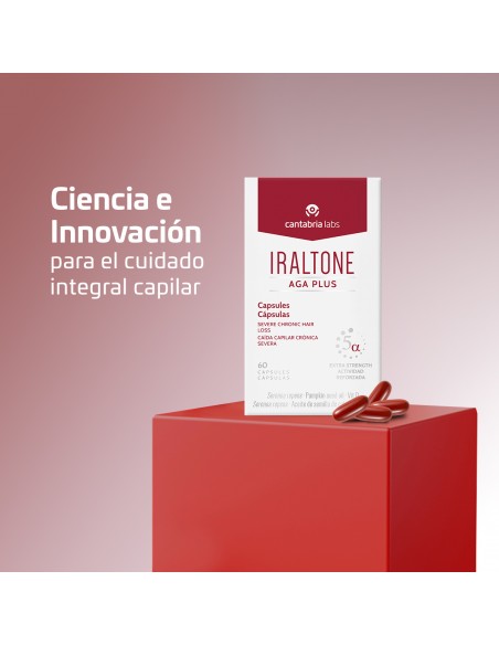 Iraltone AGA Plus 60 cápsulas
