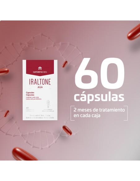Iraltone AGA 60 cápsulas