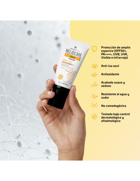 Heliocare 360º Water Gel Color Bronze 50 ml