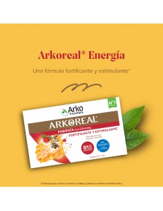 Arko Real Jalea Real + Ginseng 20 ampollas 2