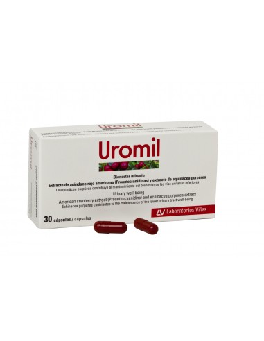Uromil 30 cápsulas