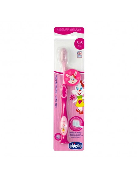 Chicco Cepillo Dental Rosa +36 meses