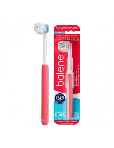 Balene Cepillo Manual Dureza Suave Coral