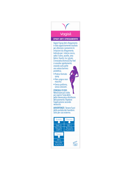 Vagisil Spray Antirrozaduras 30g