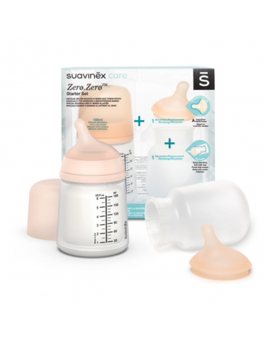Suavinex Set Iniciacion Bibe Zero-Zero 180ml