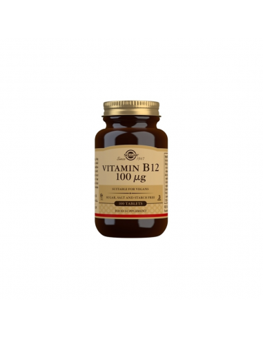 Solgar Vit B12 100 Mcg 100 Comprimidos