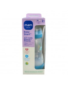Mam Biberon Anti-Colic 260ml Matt - Azul 2