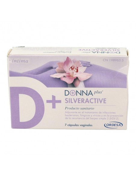 Donna Plus Silveractive 7 Cap Vaginales