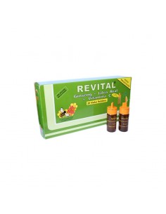 Revital Ginseng + Jalea Real + Vitamina C Ampollas 2